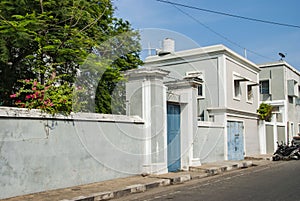 French Quarter of Pondicherry, India