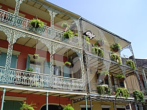 French Quarter Wrought Iron Balcony