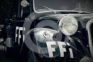 The French resistance WW2 car FFI