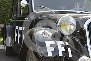 The French resistance WW2 car FFI