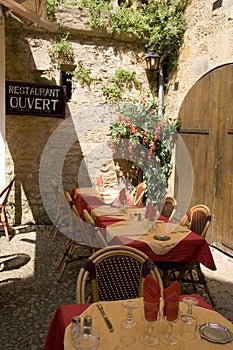 Francés un restaurante 