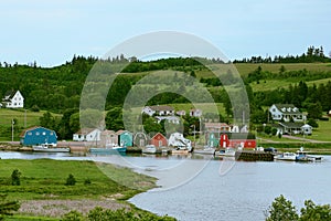 French River fishing village in Prince Edward Island