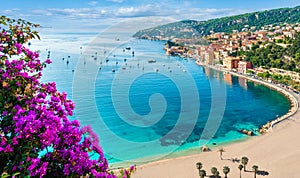 French Riviera coast photo