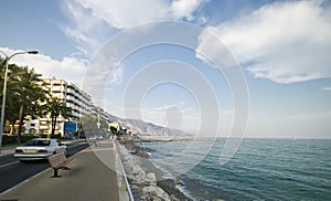 French riviera in Menton