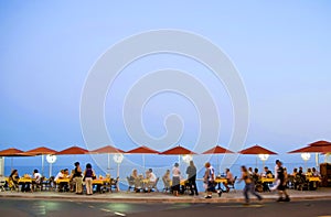 French riviera promenade photo