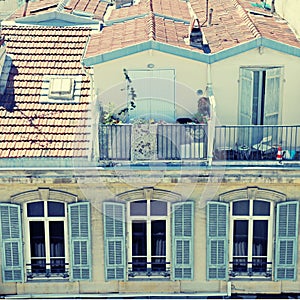 French Rooftops, Nice, France