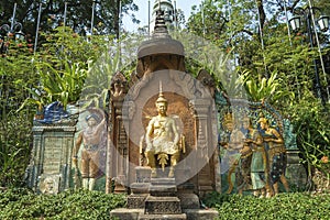 French Siamese treaty monument Phnom Penh Cambodia