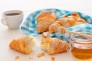 French style pastry - croissants