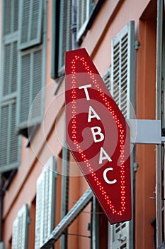 French Tabac Sign