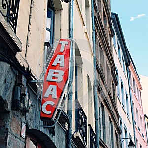 French Tabac Sign