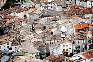 The French town of Anduze photo