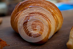 french traditiona croissant brioche butter bread