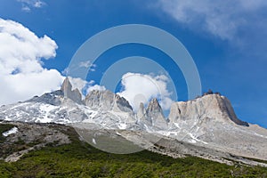 French Valley landscape, Torres del Paine, Chile