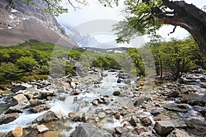 French Valley landscape, Torres del Paine, Chile