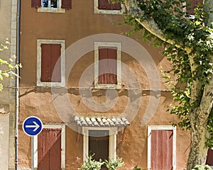 French Village in Provence. France.