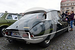 French vintage car. Citroen D521