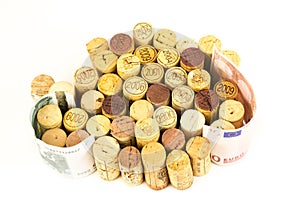 French wine corks