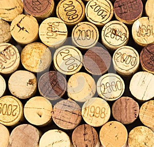 French wine corks