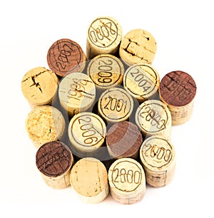 French wine corks