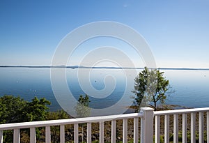 Frenchman Bay at Bar Harbor Maine USA