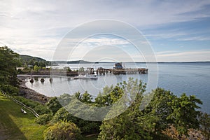 Frenchman Bay near Bar Harbor in Maine