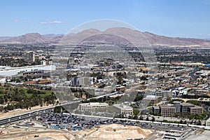 The Frenchman mountains in Vegas