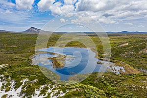 Frenchman peak at cape le grand in Australia