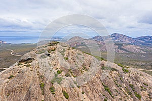 Frenchman peak at cape le grand in Australia