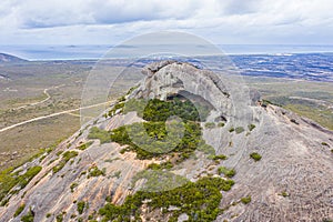 Frenchman peak at cape le grand in Australia