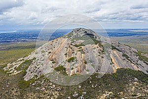 Frenchman peak at cape le grand in Australia