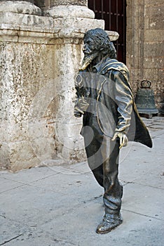 The Frenchman, Public Sculpture, Havana, Cuba photo
