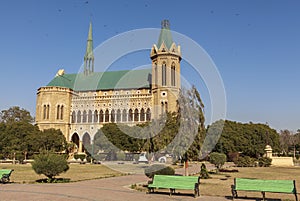 Frere Hall in Karachi, Pakistan