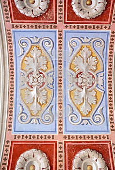 Fresco in the church of Saint Matthew in Stitar, Croatia