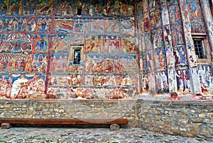 Fresco Detail Gura Humorului Monastery