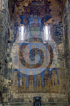 Fresco inside the Akhtala monastery