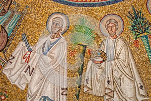 Fresco Mosaics in Ravenna photo