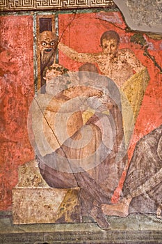 Fresco in Pompeii