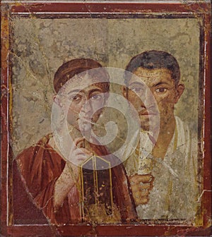 Fresco from Pompeii (Pompei photo