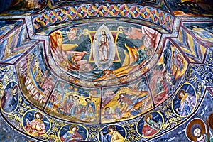 Fresco in Romania