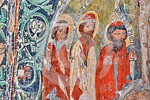 Fresco in Romania