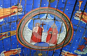 Fresco in Romania