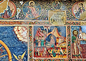 Fresco in Romania