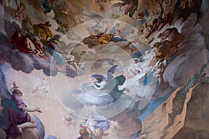 Fresco in Sacro Monte, Unesco