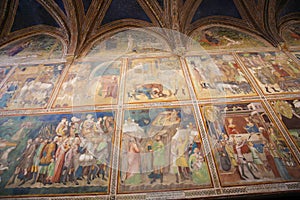 Fresco in San Gimignano Collegiata