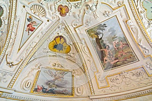 Fresco in Senat, Prague