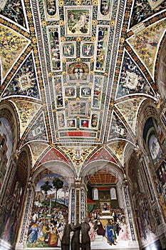 Fresco from Siena cathedral