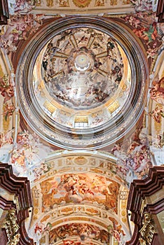 Fresco in Stift Melk, Austria