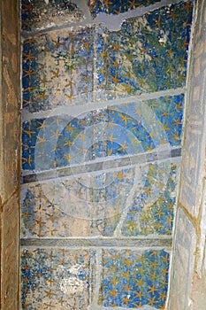 Fresco in the Temple of Hatshepsut photo