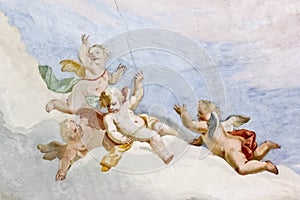 Fresco Wieskirche photo