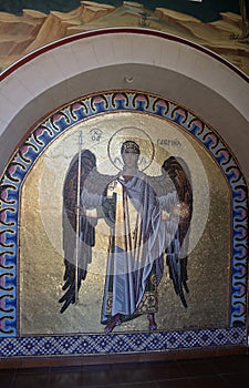 The frescoes in the monastery of Kykkos